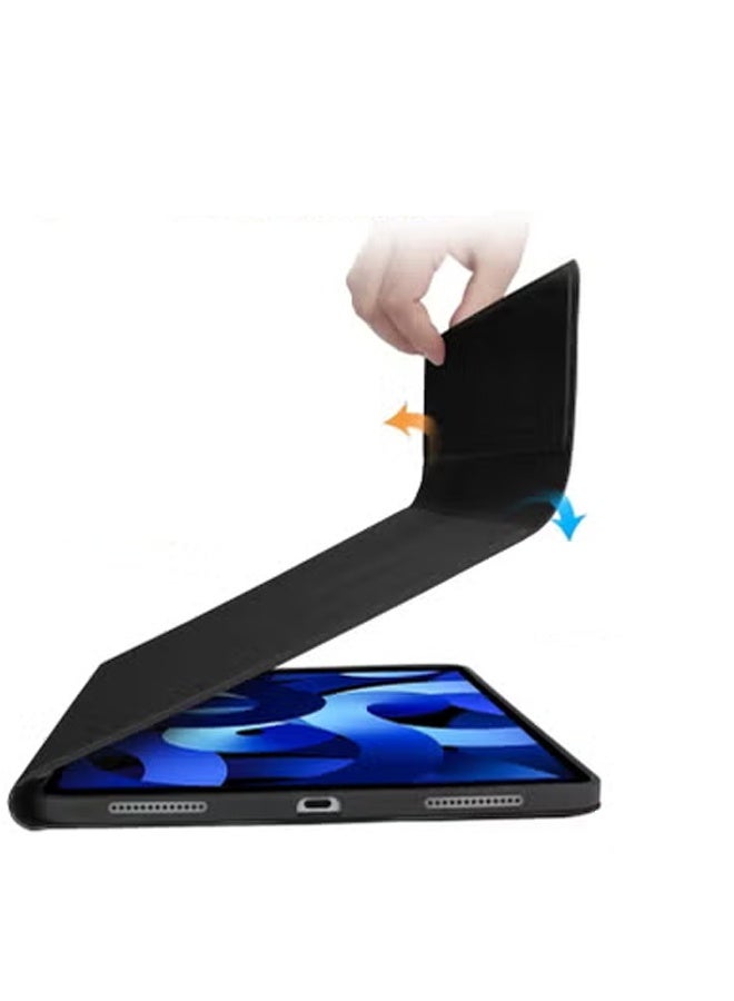 TIGER Slim Wireless Keyboard Case for iPad Air 11-Inch M2 (5th/4th Gen) & iPad Pro 11-Inch (1st–4th Gen) – Dual Language English Keyboard – Protective Smart Cover with Built-in Stand, Magnetic Closure & Rechargeable Bluetooth Keyboard – Black - Image 5