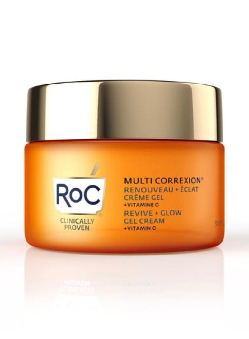 RoC Multi Correxion Revive and Glow Gel Cream with Vitamin C 48G - Image 1