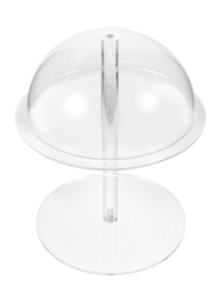 Clear Acrylic Hat Stands, Hat Display Rack Holder with Round Base Wig Holder Rack Tabletop Dome Hat Rack Round Pedestal Stand for Bucket Hats Baseball Cap - pzsku/Z8A28162C07A73ABCB11DZ/45/_/1721211660/0a52a9c7-3507-4ad9-87a6-dabf80dd66ad