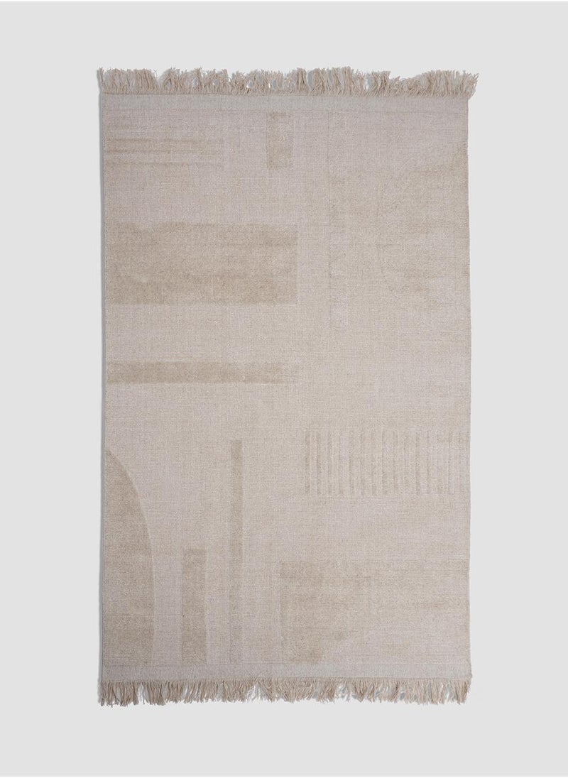 AL HUZAIFA FURNITURE Akari Loom Knotted Carpet, Wool Cotton  - Image 1