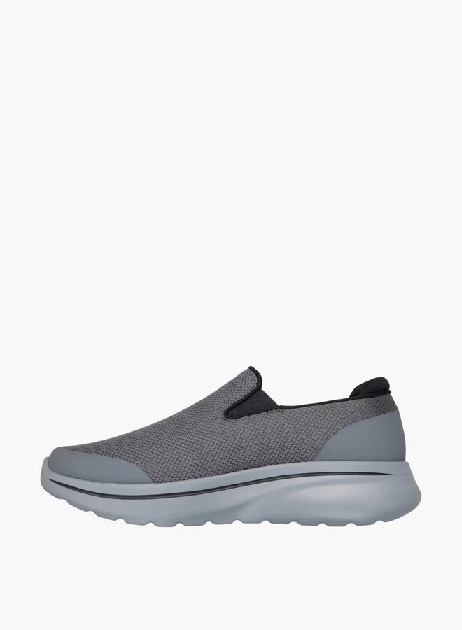 سكيتشرز Men's GO WALK ARCH FIT N JOY Slip-On Sneakers - 217074