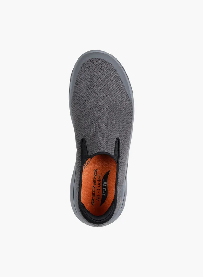 سكيتشرز Men's GO WALK ARCH FIT N JOY Slip-On Sneakers - 217074