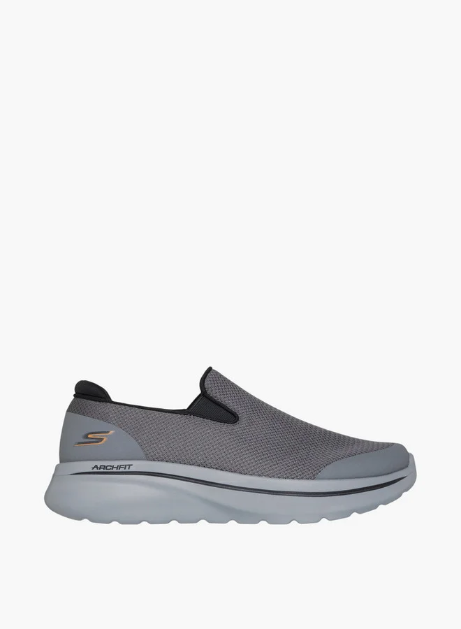 سكيتشرز Men's GO WALK ARCH FIT N JOY Slip-On Sneakers - 217074