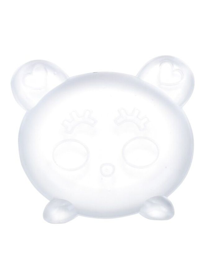 NIBEMINENT Bear Shape Safety Shock Absorber Door Handle Stopper Clear