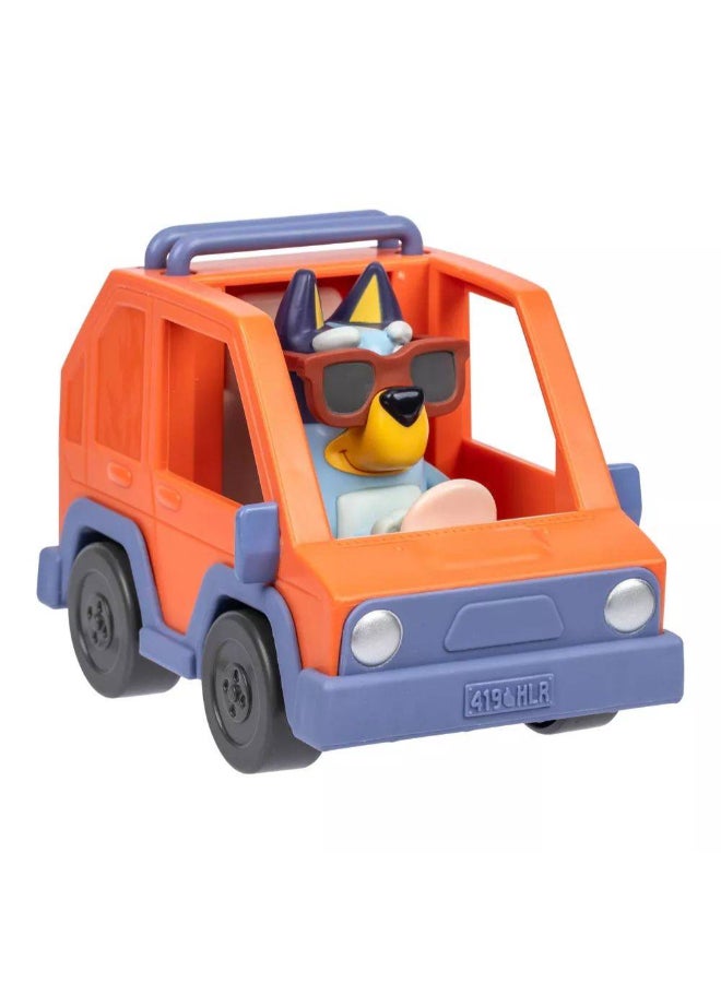 Bluey Series 13 Mini 4WD Vehicle with Bluey Figure Playset (7.6 cm) - Image 2