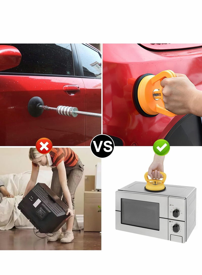 Excefore Suction Cup Lifter for Car Dent Repair,Large Puller, Powerful Glass Handle Lifter, Glass,Tiles, Mirror, Granite Lifting and Objects Moving(3 Pack) - Image 2