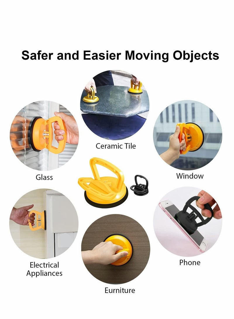 Excefore Suction Cup Lifter for Car Dent Repair,Large Puller, Powerful Glass Handle Lifter, Glass,Tiles, Mirror, Granite Lifting and Objects Moving(3 Pack) - Image 5