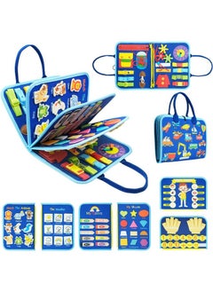 KolorFish Busy Board for Toddlers,Montessori Toys for Boys Girls 1 2 3 Year Old,Early Educational Activity Baby Sensory Toy,Autism Busy Book Travel Toys for Kids 3 4 5 6 7 Year Old (Transport) - pzsku/Z8A288D654353BE1D2538Z/45/_/1736426778/527e2655-1fec-4d7e-9d96-c0fdbb22cc6c