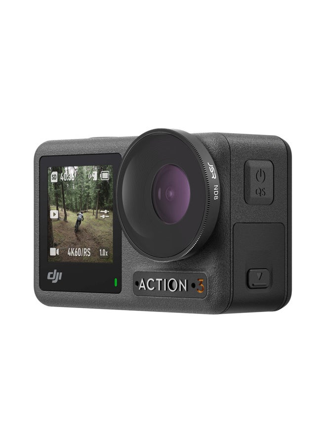 ماركة غير محددة فلتر استقطاب Cpl من Junestar مناسب لكاميرات Dji Action 3 الرياضية، ملحقات كاميرا الكمبيوتر الرقمية - اللون: ACTION3 LS -8IN1JSR-1003-25  - Image 4