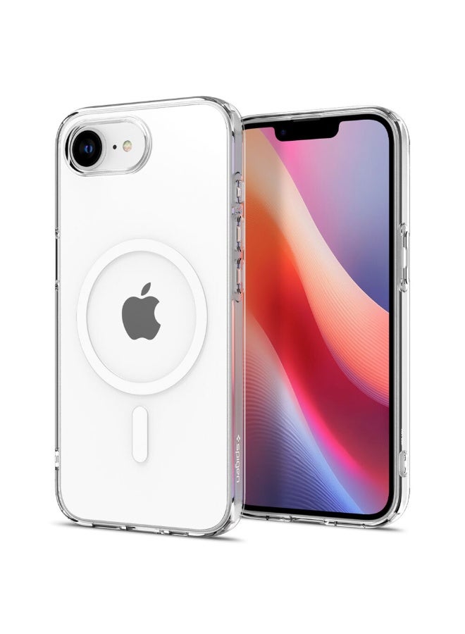 MMG iPhone 16e Clear Magnetic Cover | Mag Safe Compatible | Hybrid Protective Crystal Clear Hard Back Case | Shockproof Silicone Frame | Anti Yellowing | Slim Transparent Case for Apple iPhone 16e  - Image 1