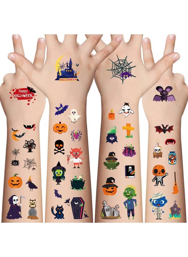 AWINMAY Temporary Tattoos for Kids - 360 Piece Bulk Halloween Trick or Treat Fake Tattoos for Boys & Girls Assorted Prizes Party Favor Goody Bag Stuffers - 20 Sheets - Image 1