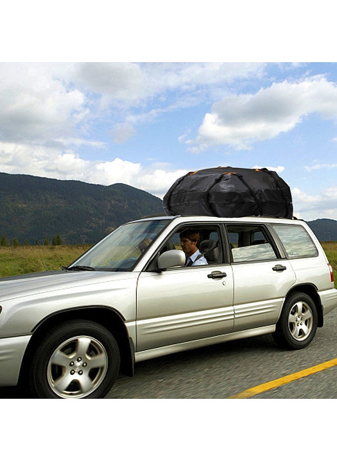 Generic - Waterproof Cargo Bag Car Roof Cargo Carrier Universal Luggage Bag Storage Cube Bag for Travel Camping with Anti-slip Mat - Image 1