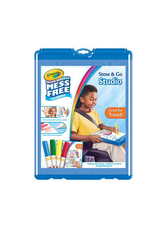 Crayola مجموعة السفر الملونة الخالية من الفوضى من كرايولا - Image 1