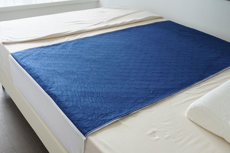 careboree 2 Pack Careboree Pee Bed Pads Bed Wetting Protection Cotton TopLayer Waterproof Underpads 34X36 Twin Size with 21 Wings for Incontinence AdultsThe Elderly Kids Pets 