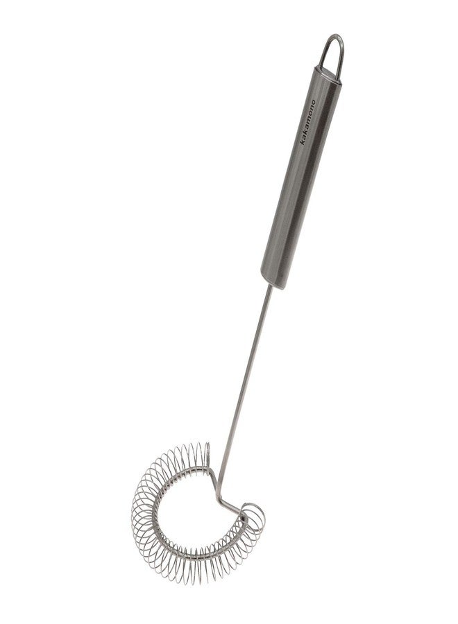 kakamono Egg Whisk Egg Beater Stainless Surround helixSpring Coil Egg Frother, Milk and Egg- Kitchen Utensils for Blending,Magic Hand Held Sauce Stirrer Frother 10"… - Image 3