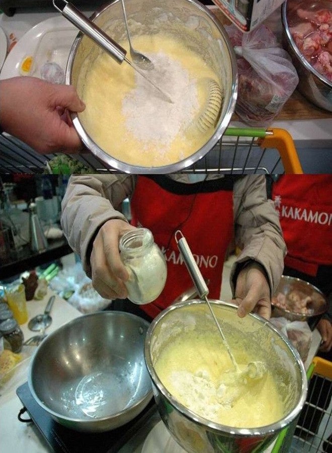 kakamono Egg Whisk Egg Beater Stainless Surround helixSpring Coil Egg Frother, Milk and Egg- Kitchen Utensils for Blending,Magic Hand Held Sauce Stirrer Frother 10"… - Image 5