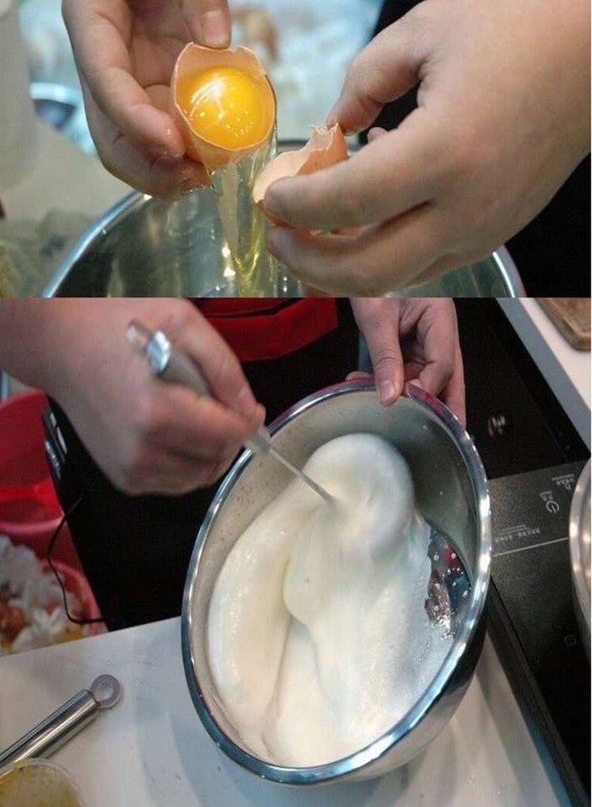 kakamono Egg Whisk Egg Beater Stainless Surround helixSpring Coil Egg Frother, Milk and Egg- Kitchen Utensils for Blending,Magic Hand Held Sauce Stirrer Frother 10"… - Image 4