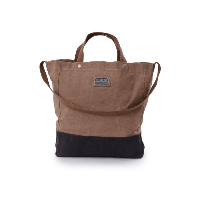 Barebones Neelum 26L Tote Bag: Versatile Travel Bag with Adjustable Shoulder Strap, Durable Heavy-Duty Canvas, Water-Resistant Design, Key Ring Loop, Ideal Tote for Everyday Use and Adventures - Image 1