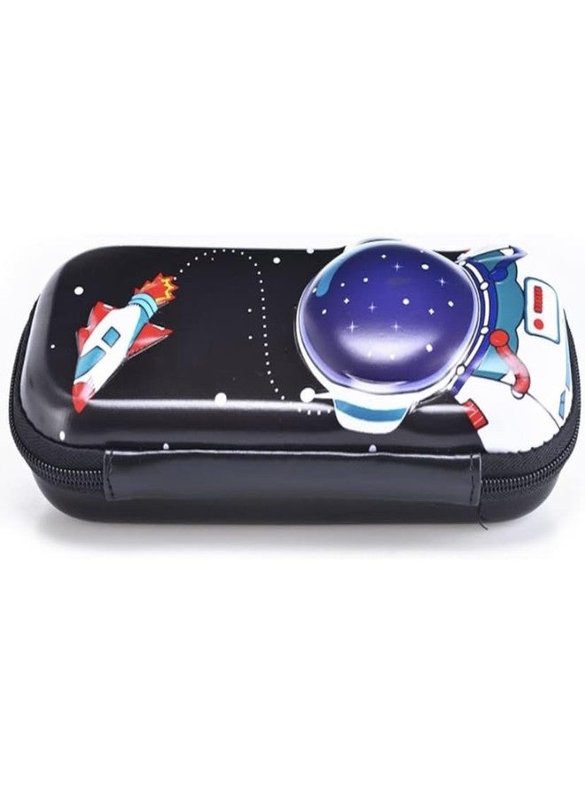 Camin Stylish Space Pencil Case – 3D Astronaut Cover, Random Colors, Fun Design for Kids, Trendy Organizer for Pens, Pencils & School Gear - Image 2