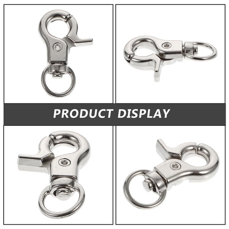 10 Pcs Zinc Alloy Swivel Snap Hooks Heavy Duty Metal Clips For Bag Making And Purse Supplies - Image 4