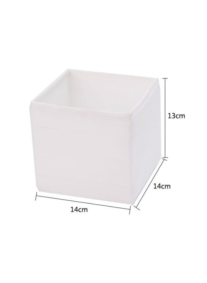 DUNISO 6 Pcs Foldable Wardrobe Storage Boxes, Cube Containers, Drawer Underwear Toy Storage Boxes - Image 4