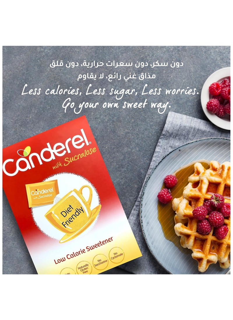 Canderel 50 Sweetener Sachets With Sucralose 100 G  - Image 3