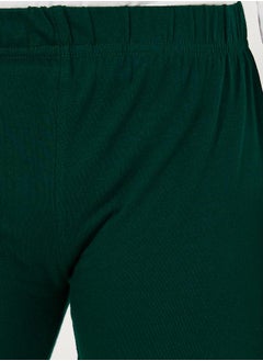 Styli Solid High Rise Flared Leggings  - Image 3