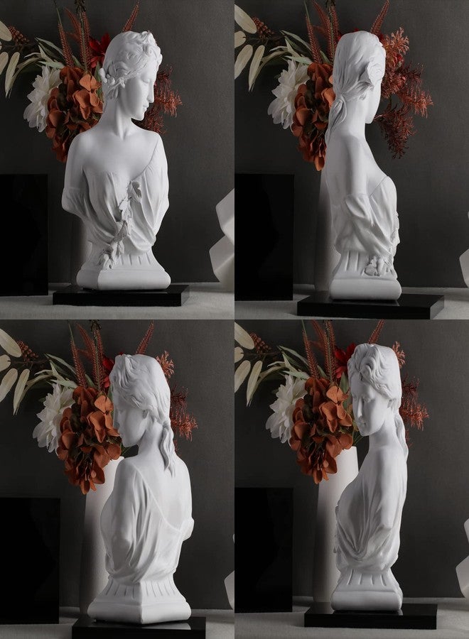 DOVDOV Greek Goddess Decoration, Young Venus Bust, Roman Bust Figurines, Greek Mythology Decorative Gifts, Busts for Home Decorative Statues - Image 4