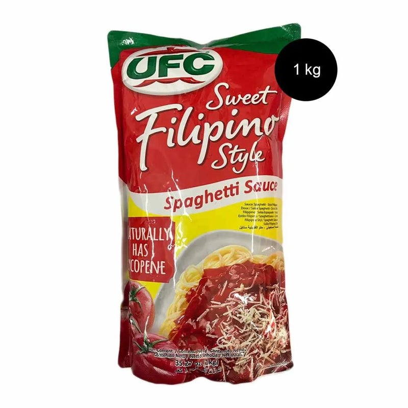 UFC Spaghetti Sauce Sweet Filipino Style Sauce With Real Herbs And Spices- 1kg