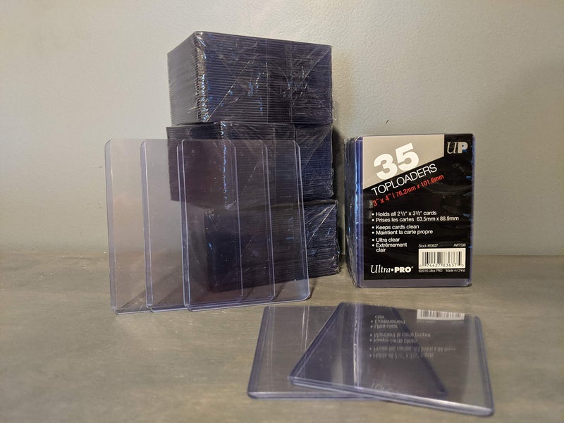 Ultra PRO  Regular Toploaders 35 ct for Standard Size Cards 25 x 35  Protect Your Valuable Gaming Cards  Sports Cards and Collectible Trading Cards - Image 2
