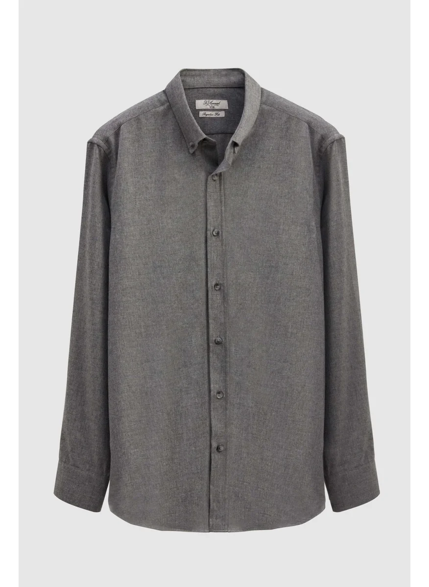 D'S DAMAT D'S Groom Ds Groom Comfort Green Plain Shirt