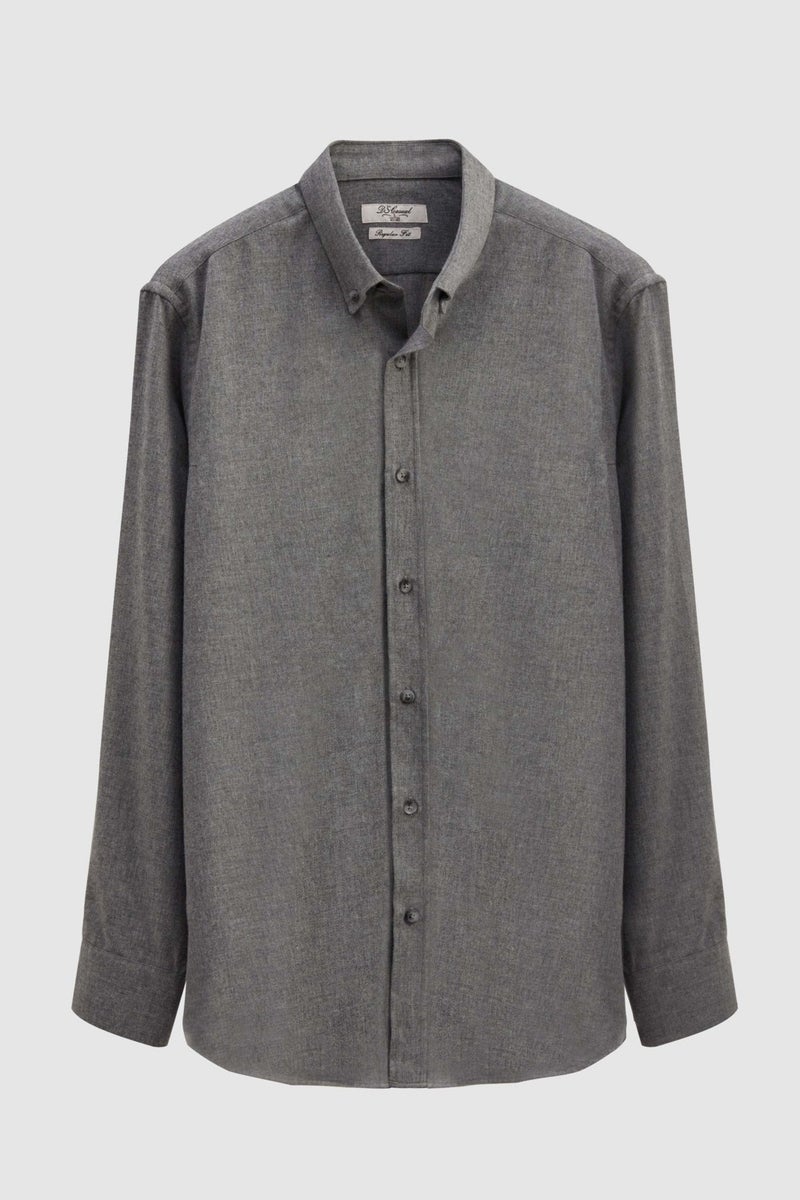 D'S DAMAT D'S Groom Ds Groom Comfort Green Plain Shirt