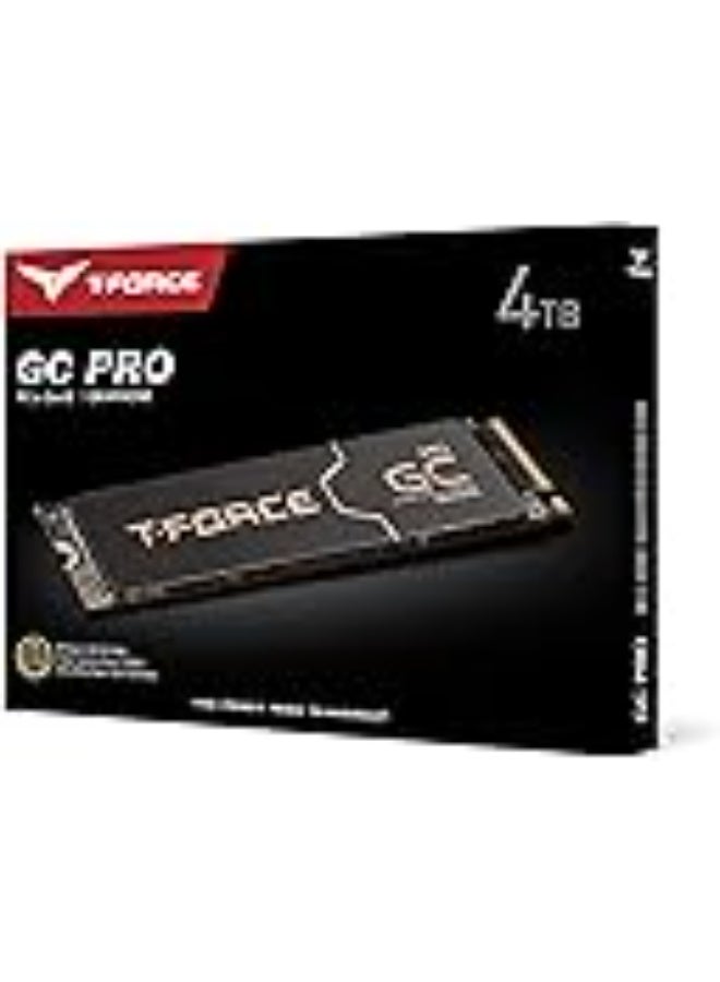 تيم جروب T-Force GE PRO 4TB Graphene Heatsink DRAM SLC Cache 3D TLC NAND NVMe InnoGrit PCIe Gen5x4 M.2 2280 Gaming Internal SSD Read/Write 12500/11000 MB/s TM8FFL004T0C129 - Image 5