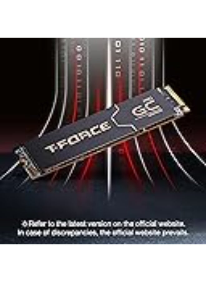 تيم جروب T-Force GE PRO 4TB Graphene Heatsink DRAM SLC Cache 3D TLC NAND NVMe InnoGrit PCIe Gen5x4 M.2 2280 Gaming Internal SSD Read/Write 12500/11000 MB/s TM8FFL004T0C129 - Image 3
