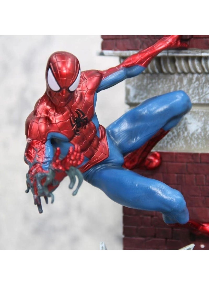 عام شخصيات "مارفل هيروز" بعيدة عن الأبطال، قطعة تمثال دي إكس جي لرجل العنكبوت، نموذج تمثال جي كي لرجل العنكبوت، تمثال "المنتقمون" للزينة. - Image 1