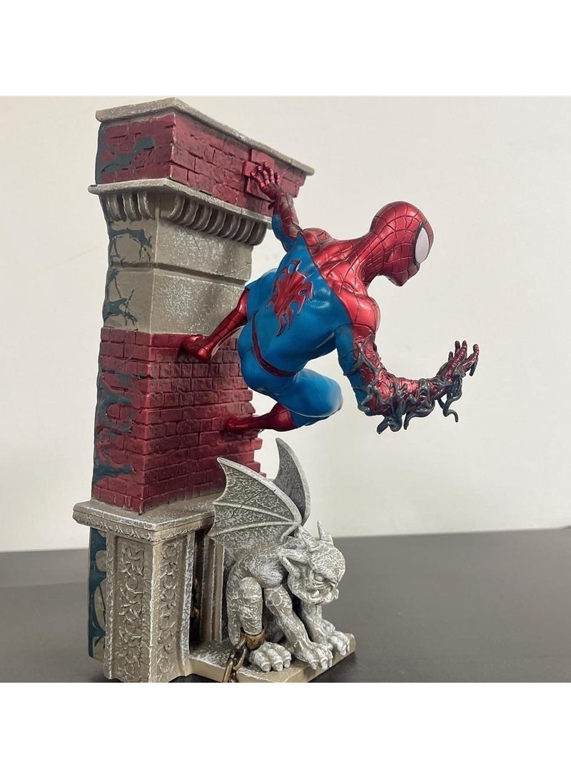 عام شخصيات "مارفل هيروز" بعيدة عن الأبطال، قطعة تمثال دي إكس جي لرجل العنكبوت، نموذج تمثال جي كي لرجل العنكبوت، تمثال "المنتقمون" للزينة. - Image 2