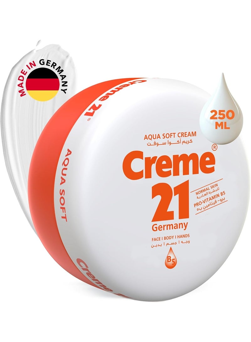 Creme 21 Cream 21 Moisturizing Face Cream, suitable for normal skin, 250 ml - Image 1