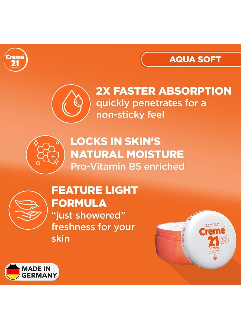 Creme 21 Cream 21 Moisturizing Face Cream, suitable for normal skin, 250 ml - Image 3