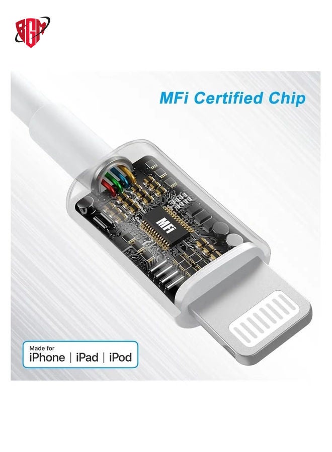 LOOK MFi Certified 20W USB C Fast Charger Plug Cable for iPhone 13 12 Pro Max/Mini/11/XS/XR/X/8 Plus/iPad
