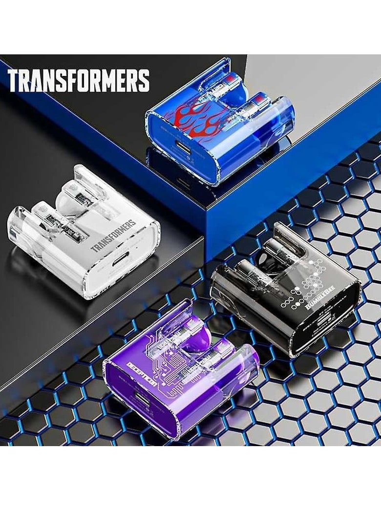 TRANSFORMERS - Original Transformers TFT08 Gaming Earphones Bluetooth 5.3 TWS Wireless Headphones HIFI Audio Earphones Noise Reduction Headset - Image 1