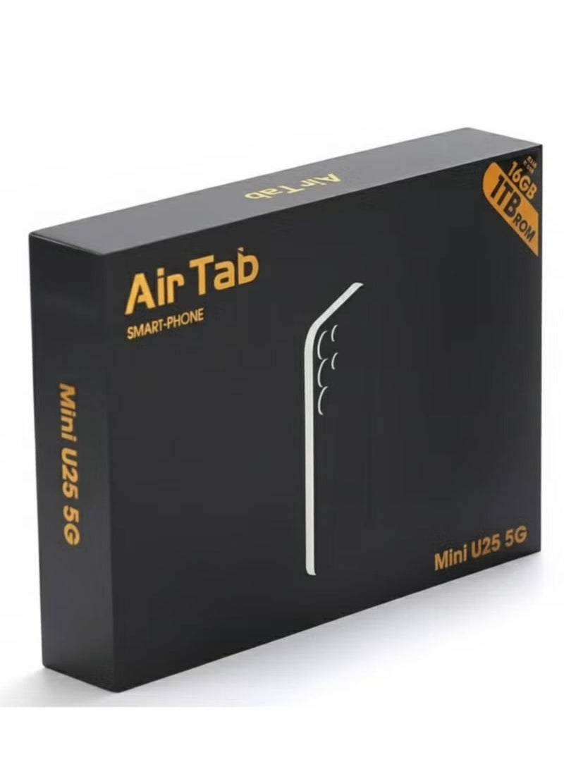 AirTab Mini U25 5G Super Mini Mobile Phone Android Quad Core Mobile Mini Smartphone Ultra Small Pocket Student Children Men and Women - GOLD - Image 2