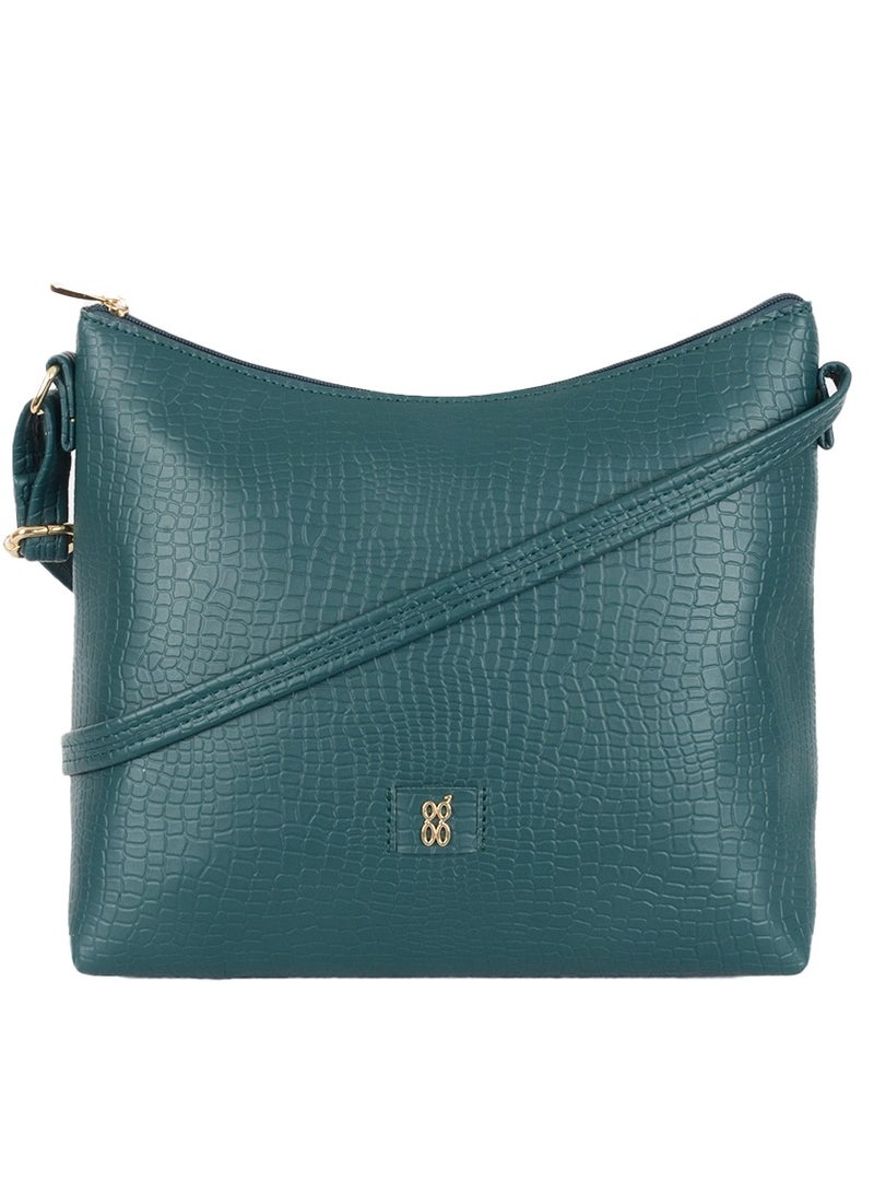 Baggit Lxe Axel E Cabretta (Dark Green) - Image 1