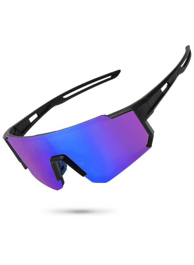 Polarized Sports Sunglasses for Men Women,Driving Fishing Cycling Mountain Bike Sunglasses - Image 1
