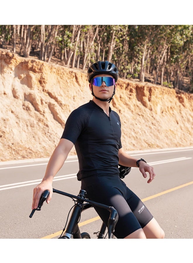 Polarized Sports Sunglasses for Men Women,Driving Fishing Cycling Mountain Bike Sunglasses - Image 4