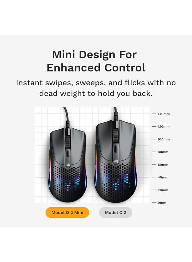 Glorious MOUSE GLORIOUS MODEL O 2MINI WIRED MATTE BLACK  GLO-MS-OMV2-MB - Image 4