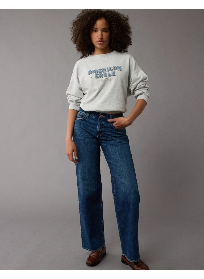 American Eagle AE Stretch Curvy High-Waisted Stovepipe Jean  - Image 1