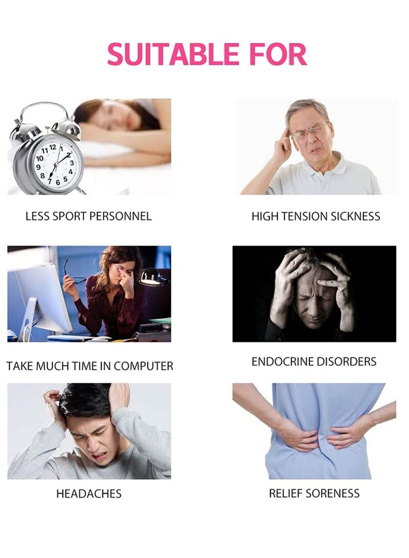 Excefore Cupping Therapy Sets 7Pcs Silicone Anti Cellulite Cup Vacuum Suction Massage Cups Facial Body and Face Massager for Adults Home Use (Pink) - Image 5