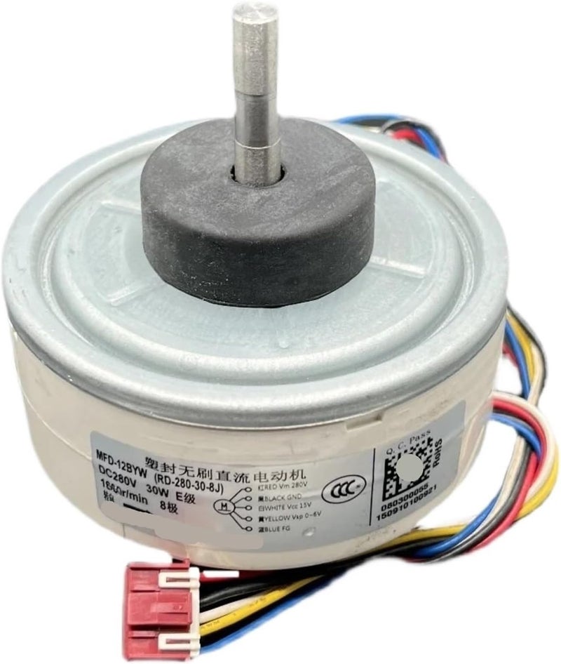 LDGSUPH Air Conditioner Motor，Compatible For Fujitsu，MFD-12BYW RD-280-30-8J， Air Conditioner Motor Fan Good Working Part - Image 1