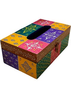 QUESERA Tissue Paper Box Unique Appearance Waterproof Design Wear Resistant Ideal Gift Tissue Box Holder for Restaurant for Home for Office  - Image 2