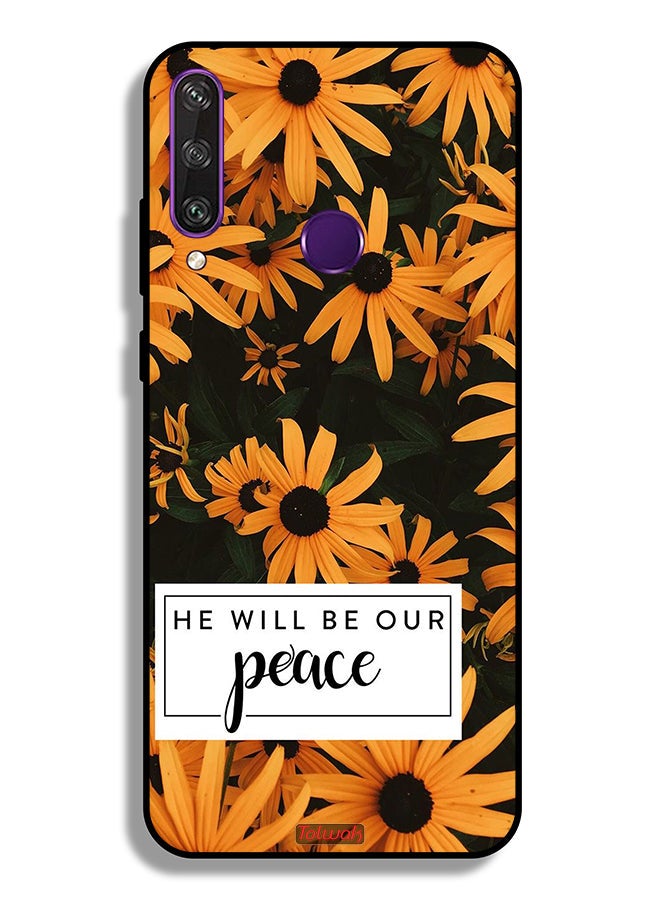Tolwak Huawei Y6p Protective Case Cover He Will Be Our Peace - Image 2